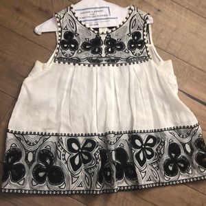 Loranzo Romanza short sleeve detailed blouse